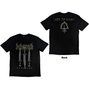 Mercancía Behemoth: Behemoth Unisex T-shirt: Off To War! (back Print) (xx-large) XXL