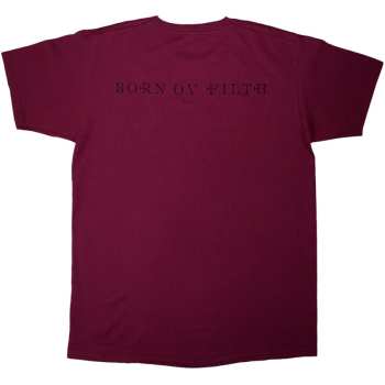 Mercancía Behemoth: Behemoth Unisex T-shirt: The Shit Ov God Cover (red) (back Print) (small) S