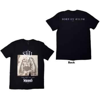 Mercancía Behemoth: Behemoth Unisex T-shirt: The Shit Ov God Parchment (black) (back Print) (small) S