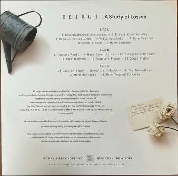 2LP Beirut: A Study Of Losses CLR