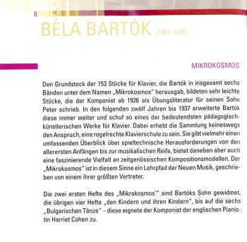 CD Béla Bartók: Kontraste / Mikrokosmos (Auszüge)