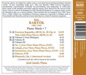CD Béla Bartók: Piano Music · 7