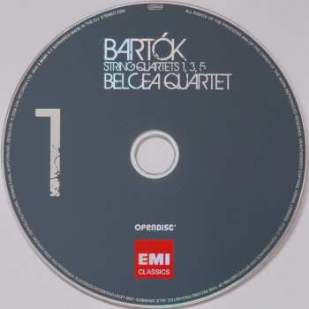 2CD Béla Bartók: String Quartets 1-6