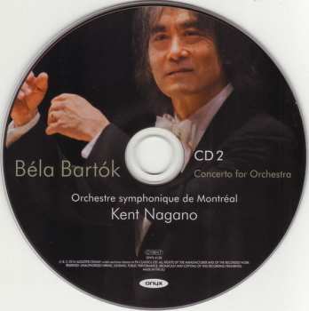 2CD Béla Bartók: Violin Concerto No. 2 – Concerto For Orchestra