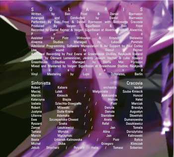 CD Ben Frost: Sólaris