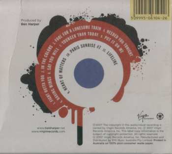 CD Ben Harper & The Innocent Criminals: Lifeline DIGI
