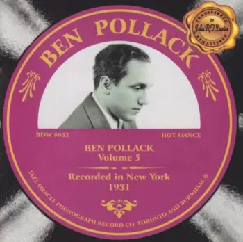 Volume 5 - Recorded In New York 1931