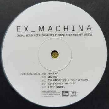 2LP Ben Salisbury: Ex_Machina (Original Motion Picture Soundtrack) CLR