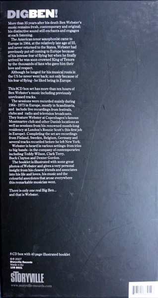 8CD/Caja Ben Webster: Dig Ben!