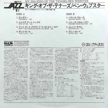 LP Ben Webster: King Of The Tenors