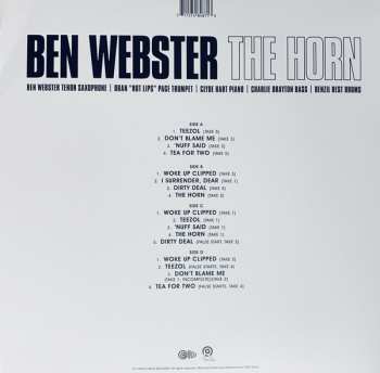 2LP Ben Webster: The Horn