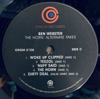 2LP Ben Webster: The Horn