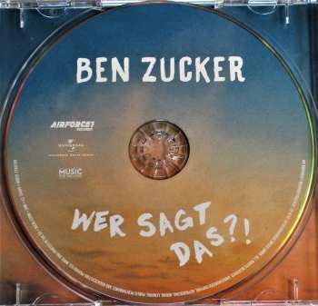 CD Ben Zucker: Wer Sagt Das?!