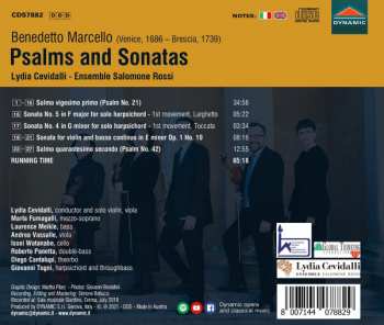 CD Benedetto Marcello: Psalms And Sonatas