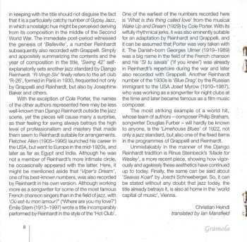 CD Benjamin Schmid Jazz Quartet: Hot Club Jazz