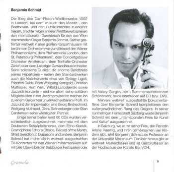 CD Benjamin Schmid Jazz Quartet: Hot Club Jazz