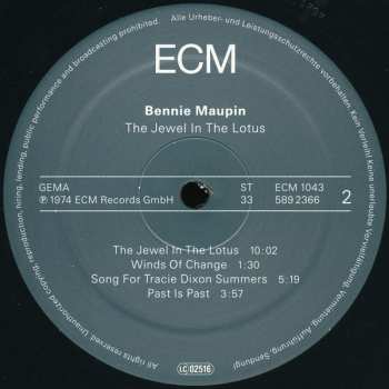 LP Bennie Maupin: The Jewel In The Lotus