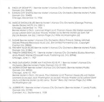 2CD Bennie Moten: The Bennie Moten Collection 1923-32