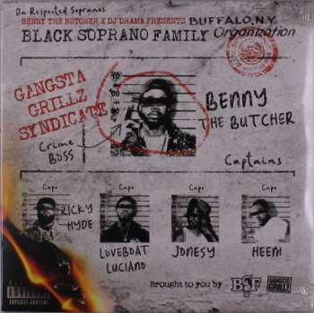 2LP Benny: Black Soprano Family Organization LTD | CLR