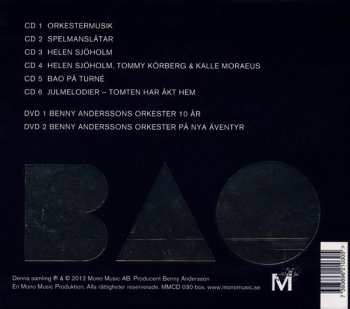 6CD/2DVD/Caja Benny Anderssons Orkester: BAO In Box