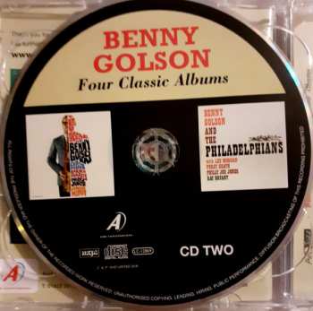 2CD Benny Golson: Four Classic Albums
