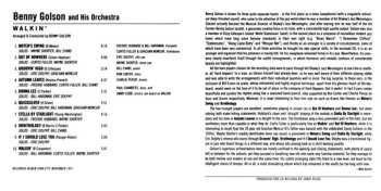CD Benny Golson: Walkin'