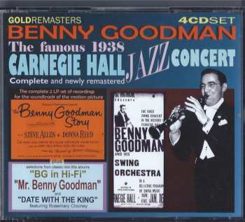 4CD/Caja Benny Goodman: The Famous Carnegie Hall Jazz Concert 
