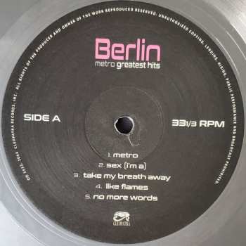 LP Berlin: Metro Greatest Hits LTD | CLR