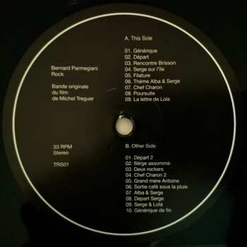 LP Bernard Parmegiani: Rock (Bande Originale Du Film) LTD