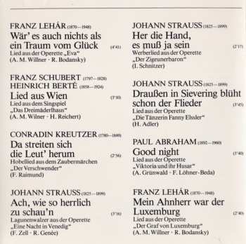 CD Bernd Weikl: Operettenrecital Mit Bernd Weikle