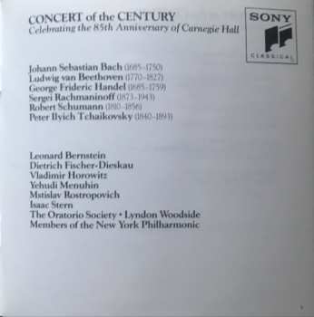 2CD/Caja Dietrich Fischer-Dieskau: Concert Of The Century