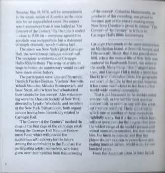 2CD/Caja Dietrich Fischer-Dieskau: Concert Of The Century