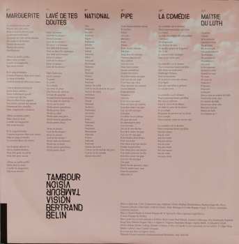 LP Bertrand Belin: Tambour Vision