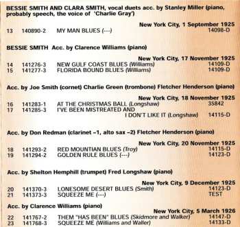 CD Bessie Smith: The Complete Recordings, Volume 4