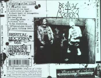 CD Bestial Mockery: Slaying The Life