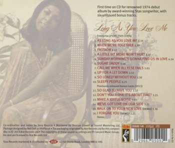 CD Bettye Crutcher: Long As You Love Me With Bonus Tracks