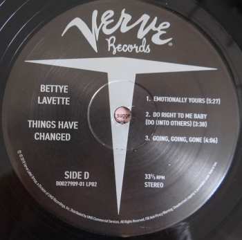 2LP Bettye Lavette: Things Have Changed