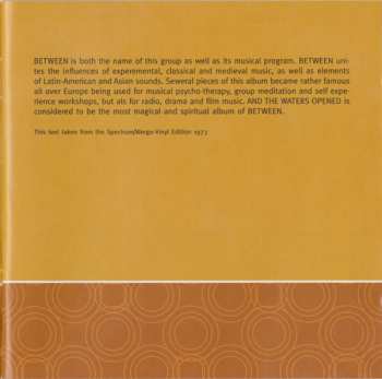CD Between: And The Waters Opened