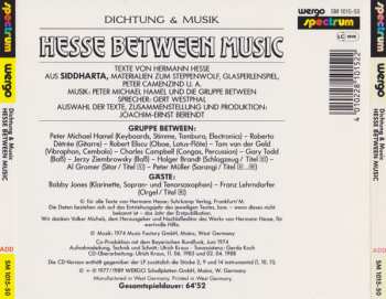 CD Between: Hesse Between Music (Dichtung & Musik)