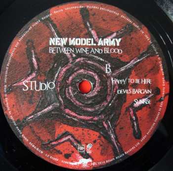 2LP New Model Army: Between Wine And Blood
