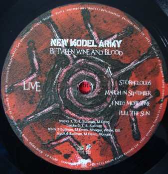 2LP New Model Army: Between Wine And Blood
