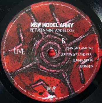 2LP New Model Army: Between Wine And Blood