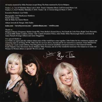 CD Judie Tzuke: Woman To Woman