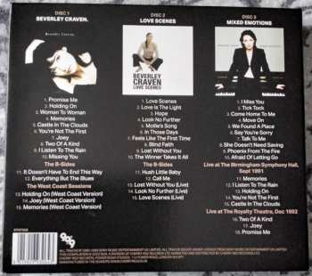 3CD/Caja Beverley Craven: Memories: The Complete Epic Recordings 1990-1999 DIGI