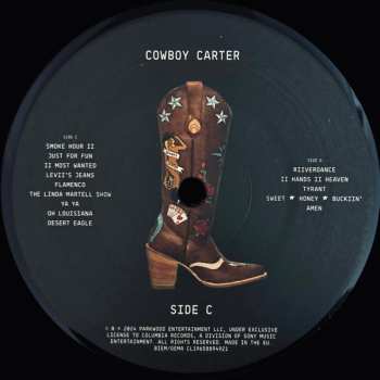 2LP Beyoncé: Cowboy Carter DLX