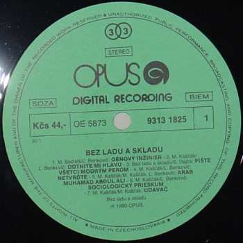 LP Bez Ladu A Skladu: Bez Ladu A Skladu