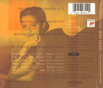 CD Bidú Sayão: Bachiana Brasiliera No. 5 Opera Arias & Brazilian Folksongs