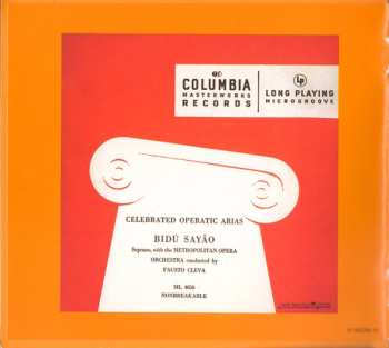 CD Bidú Sayão: Bachiana Brasiliera No. 5 Opera Arias & Brazilian Folksongs