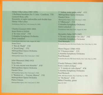 CD Bidú Sayão: Bachiana Brasiliera No. 5 Opera Arias & Brazilian Folksongs