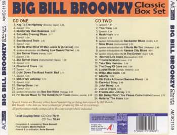 2CD Big Bill Broonzy: Classic Box Set: The Bill Broonzy Story